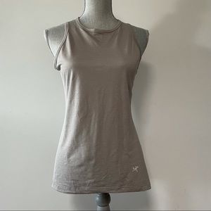 Arc’teryx base layer tank top wool blend